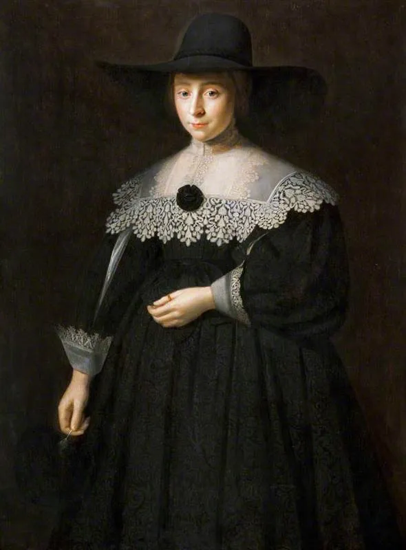 The Young Housekeeper, by Dirck van Santvoort, oil, 1638