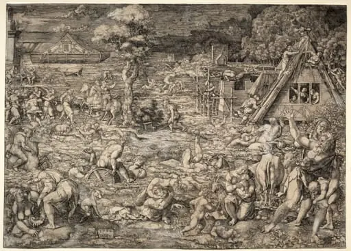 The Deluge, by Dirck Vellert