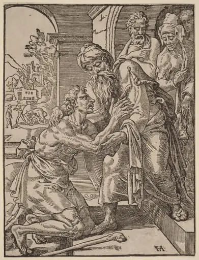 The Return of the Prodigal Son, by Dirck Volckertz Coornhert