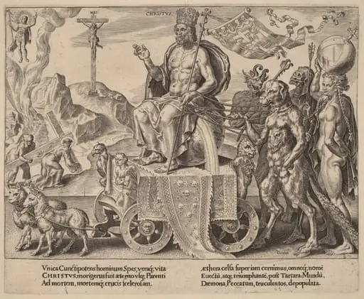 The Triumph of Christ, by Dirck Volckertz Coornhert