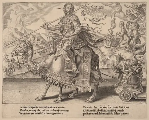 The Triumph of Isaac, by Dirck Volckertz Coornhert