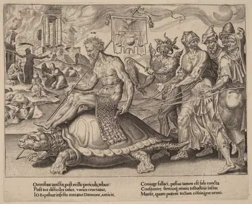 The Triumph of Job, by Dirck Volckertz Coornhert