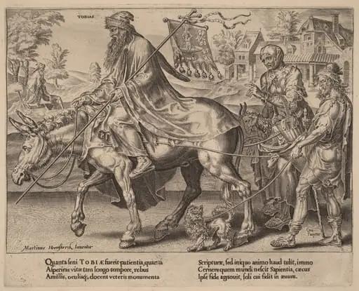 The Triumph of Tobias, by Dirck Volckertz Coornhert