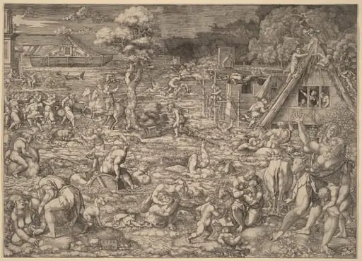The Deluge, by Dirk Jacobsz Vellert