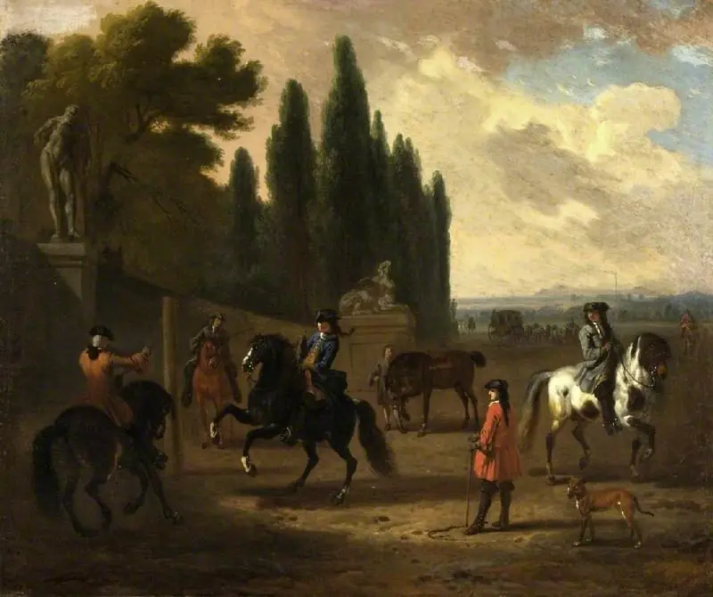 A riding school