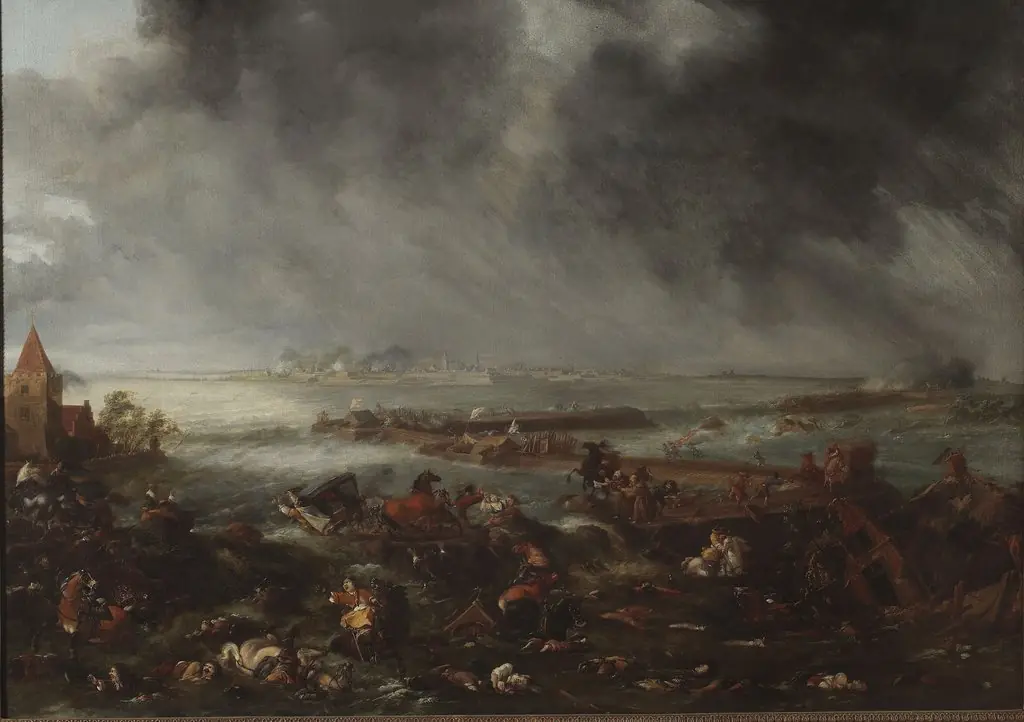 Siege of Groeningen by Christian Bernard von Galen, bishop of Munster, by Dirk Maas
