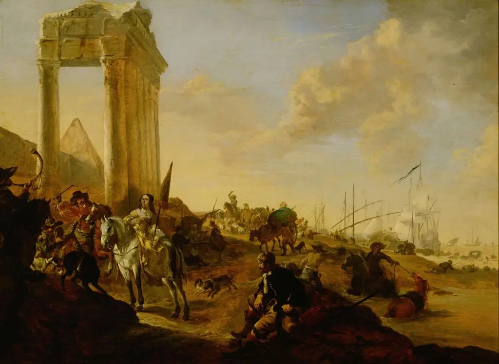 Human activity on a Mediterranean coastal landscape, by Dirk Stoop