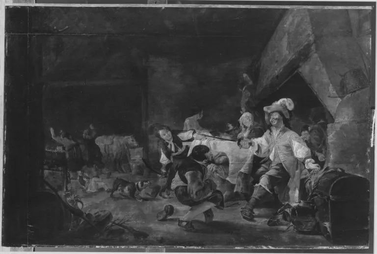 Marodeure, by Dirk Stoop, unspecified, 1650