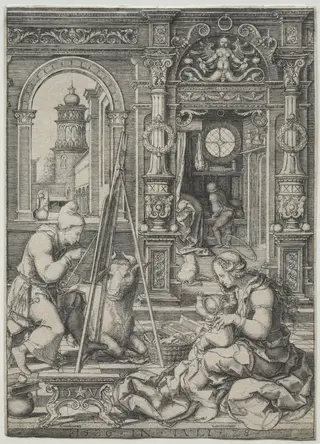 St. Luke Painting the Virgin