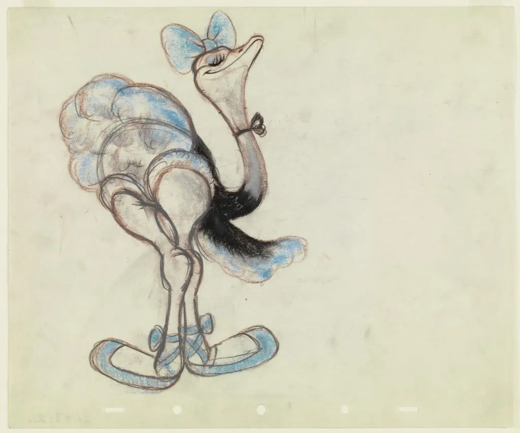 Untitled, by Disney Studios, chalk, 1940