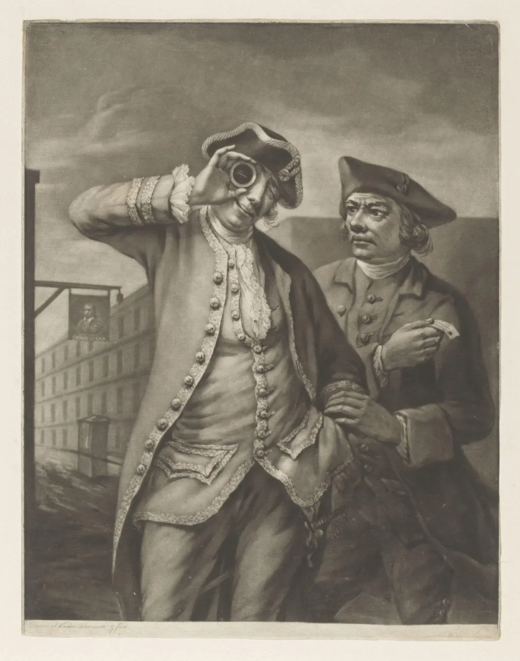 H Beard Print Collection, by Dixon, C., 1750