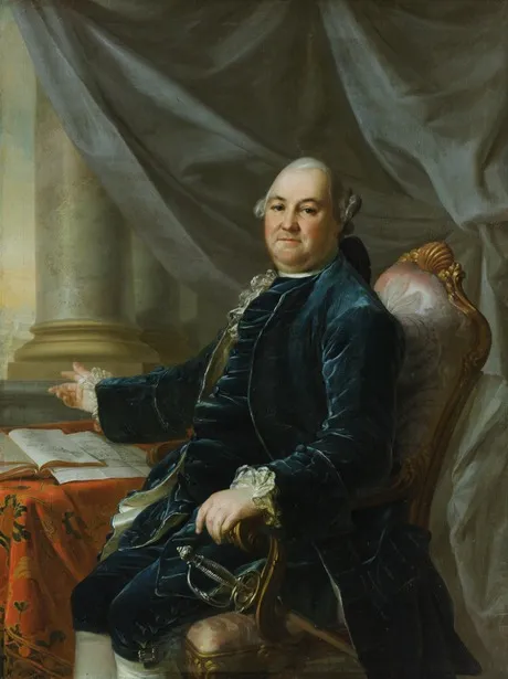 Портрет Б.В. Умского, by Dmitry Levitzky, oil, 1770