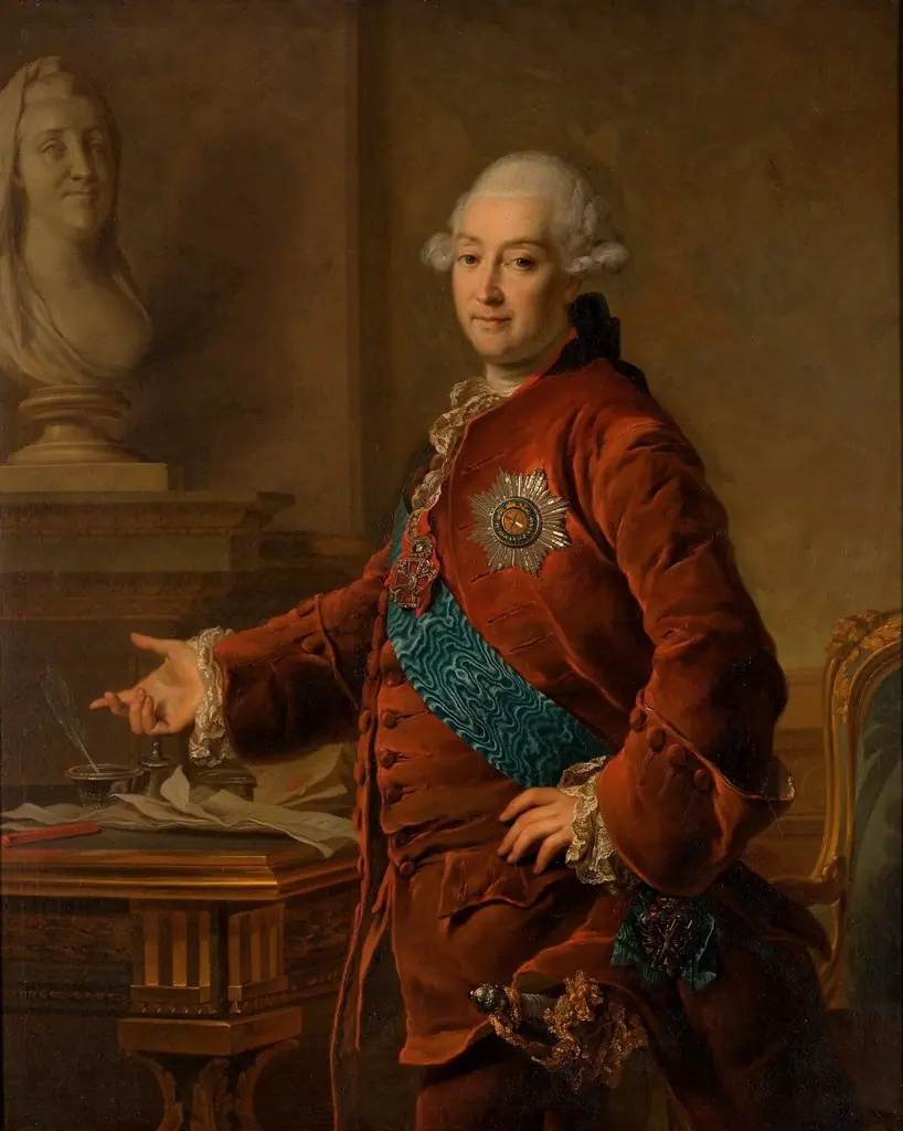 Portrait of Alexandr Mihailovich Golytsyn (1723-1807), vice-chancellor, by Dmitry Levitzky