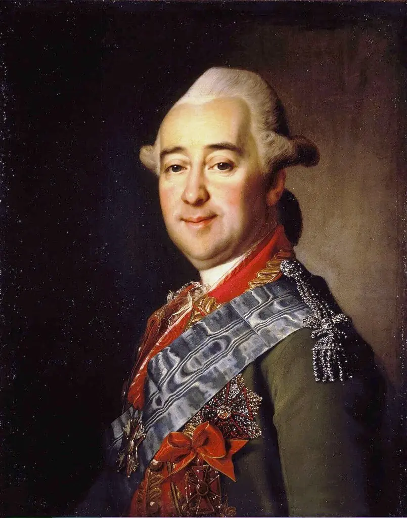 Portrait of Mikhail Krechetnikov, by Dmitry Levitzky