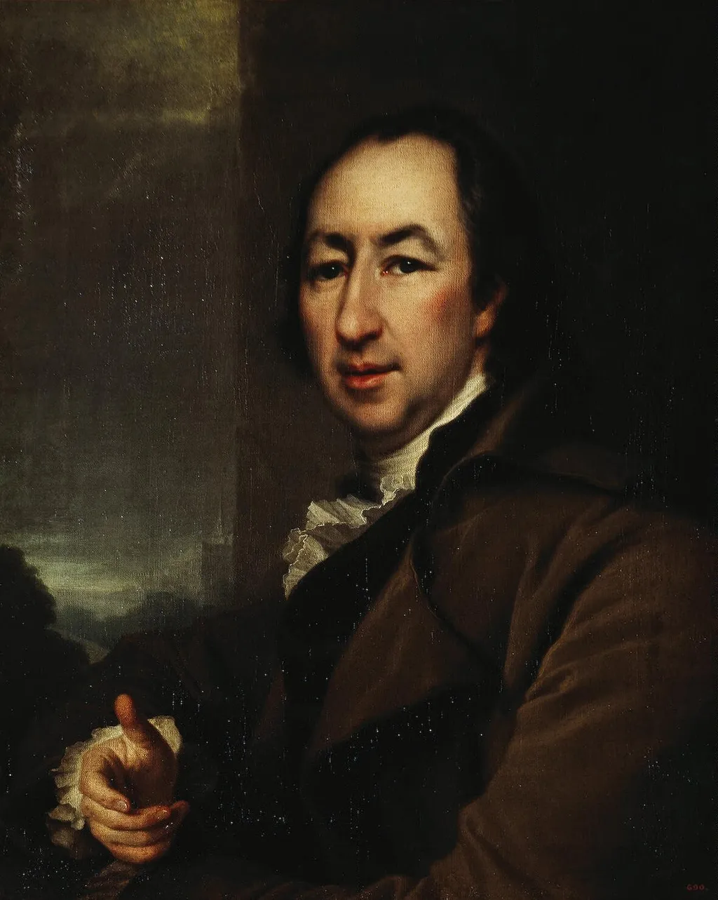 Portrait of Nikolai Novicov, by Dmitry Levitzky, oil, 1798