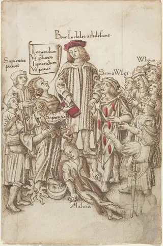 "Do Not Walk outside the Public Highway" [fol. 35 recto]