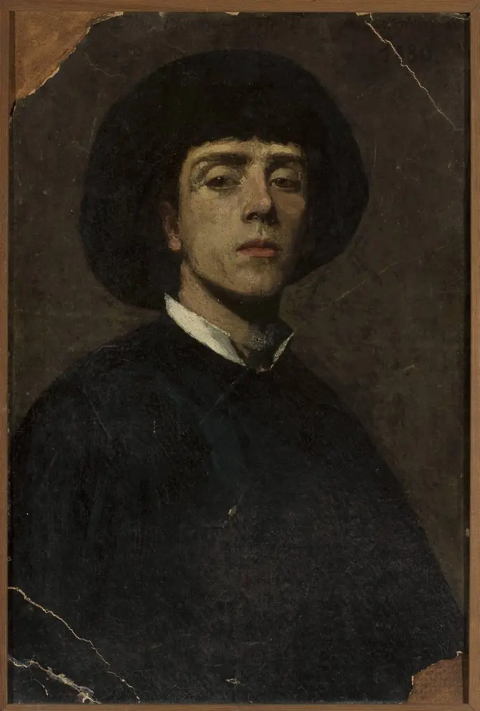 Self-portrait, by Dobiesław Królikowski