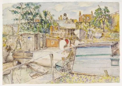Dock of the Grand Union Canal Co., Brentford