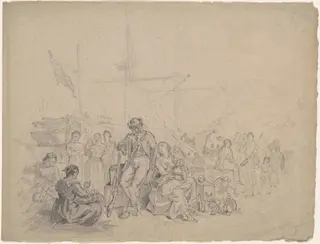 Dockside Scene