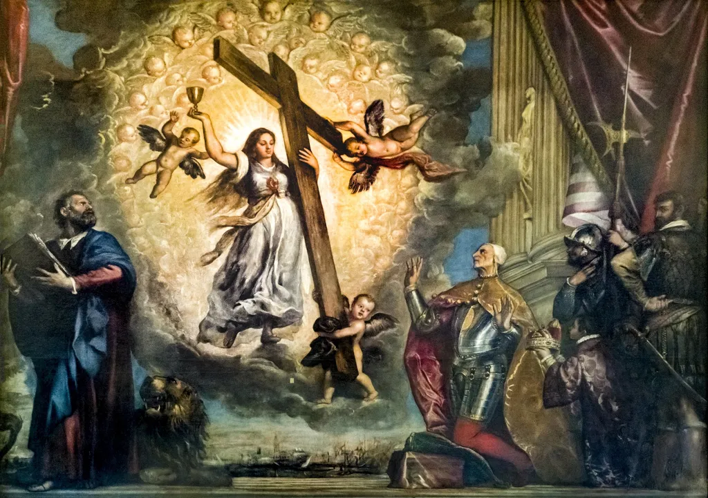 Doge Antonio Grimani Kneeling Before the Faith