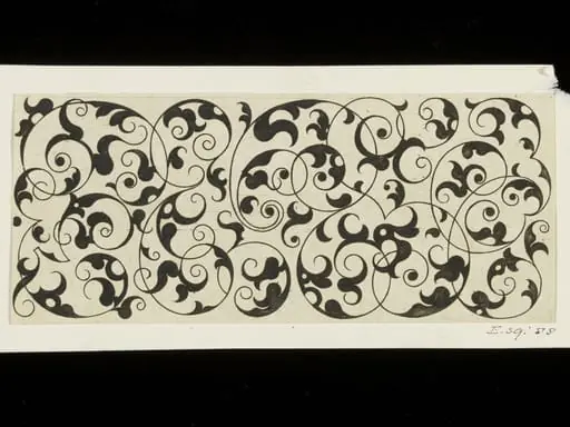 A frieze of figures, by Domenico Beccafumi