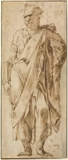 A Standing Saint, by Domenico Beccafumi