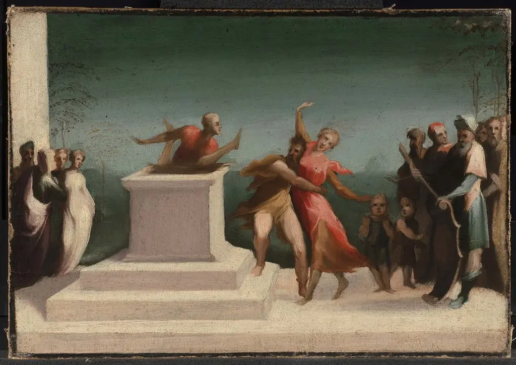 The Martyrdom of Saint Sigismond and his Family, by Domenico Beccafumi
