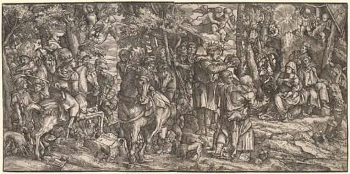 The Adoration of the Magi, by Domenico Campagnola