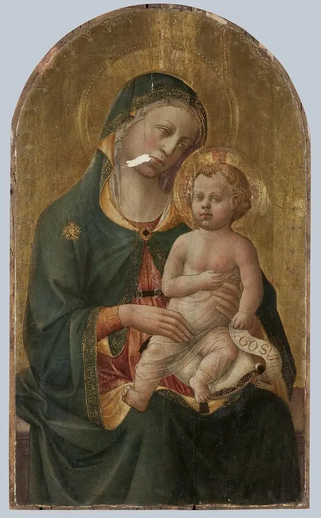 Madonna and Child, by Domenico di Michelino