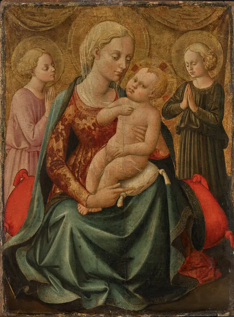 Madonna and Child, by Domenico di Michelino