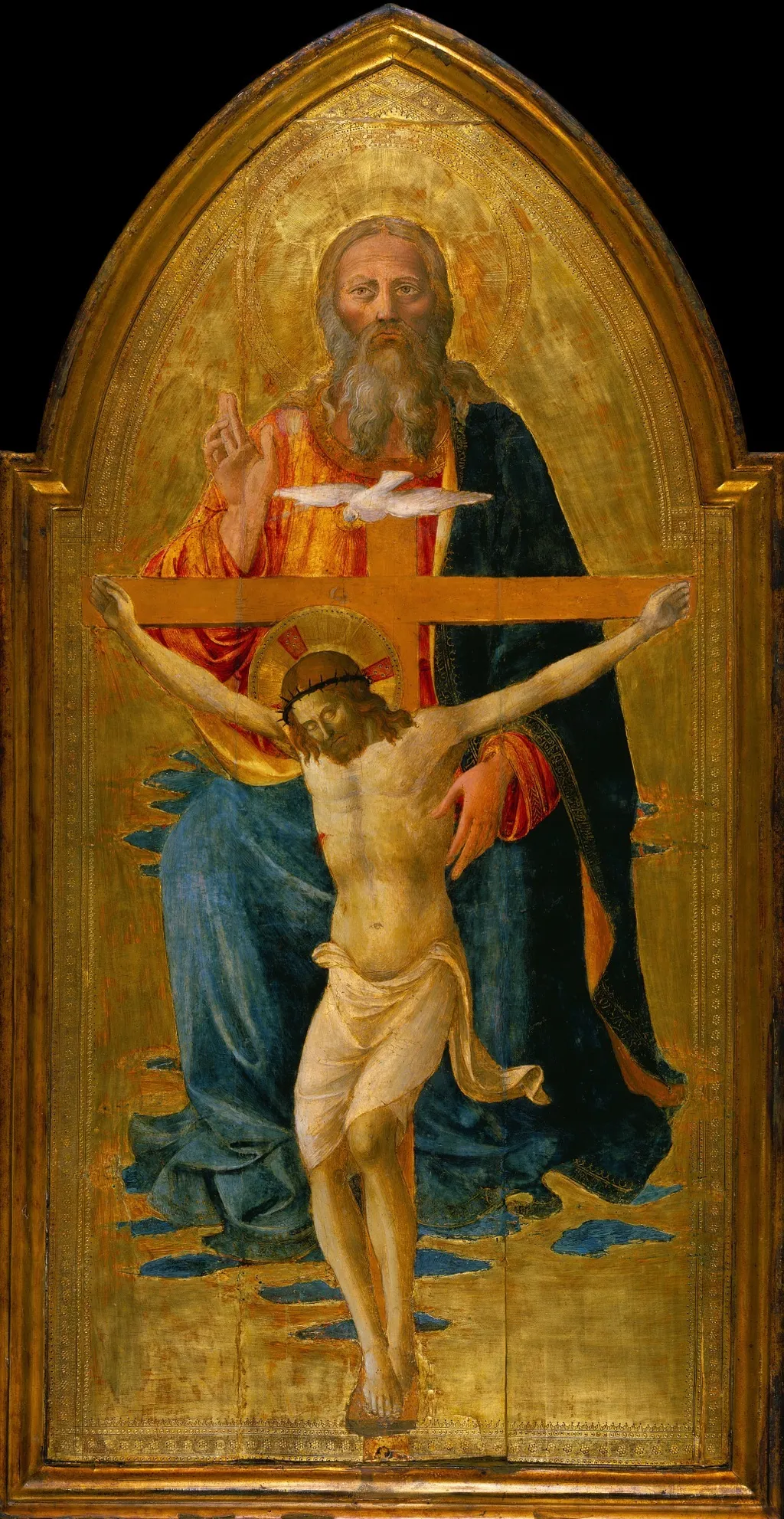 The Trinity, by Domenico di Michelino, unspecified, 1450