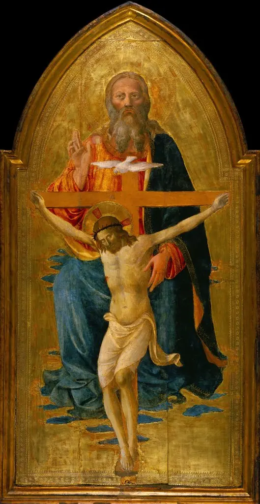 The Trinity, by Domenico di Michelino