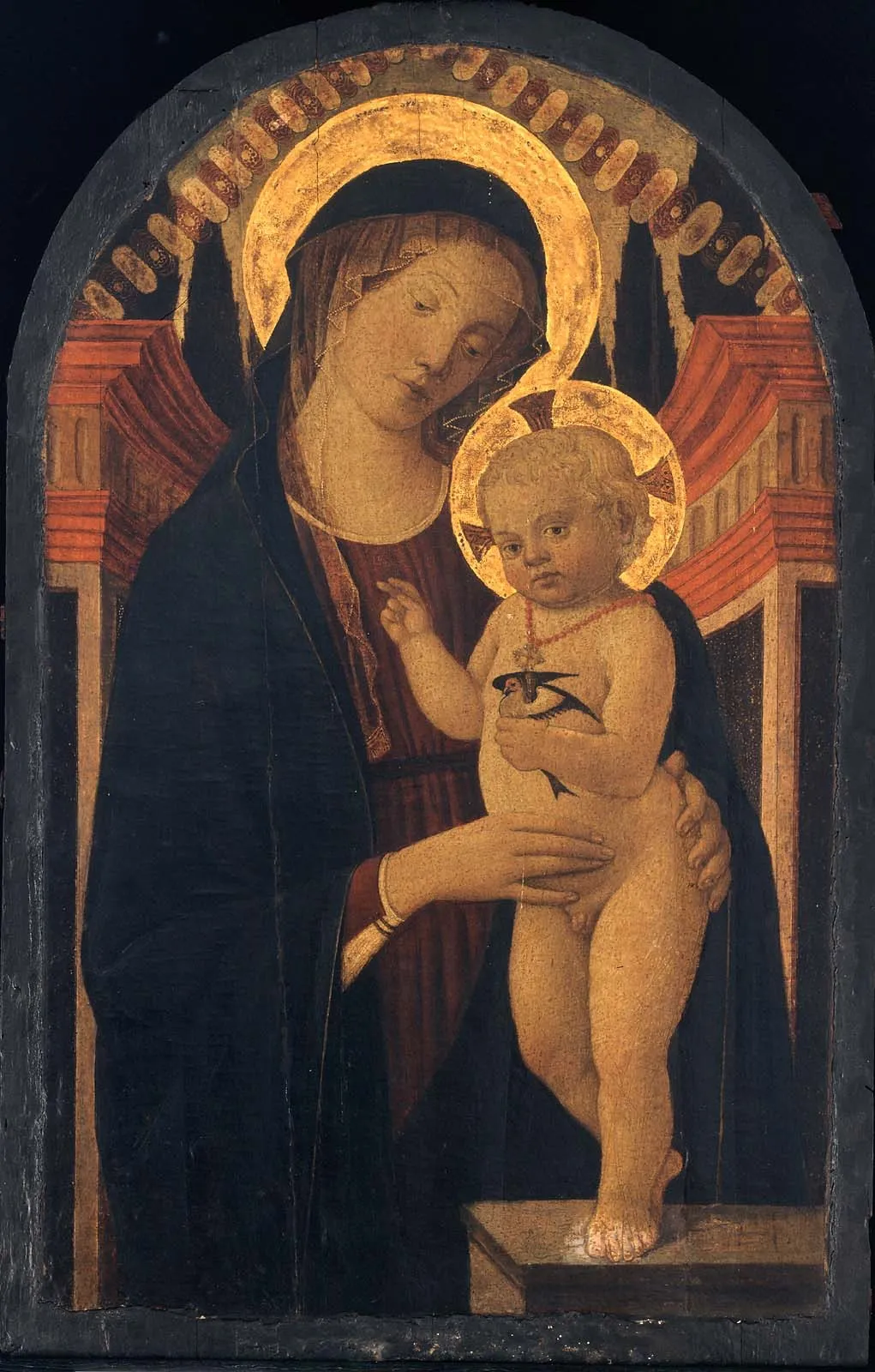 Virgin and Child, by Domenico di Zanobi, unspecified, 1470