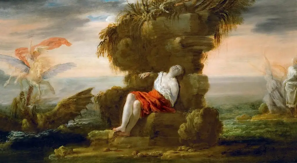 Perseus freeing Andromeda, by Domenico Fetti