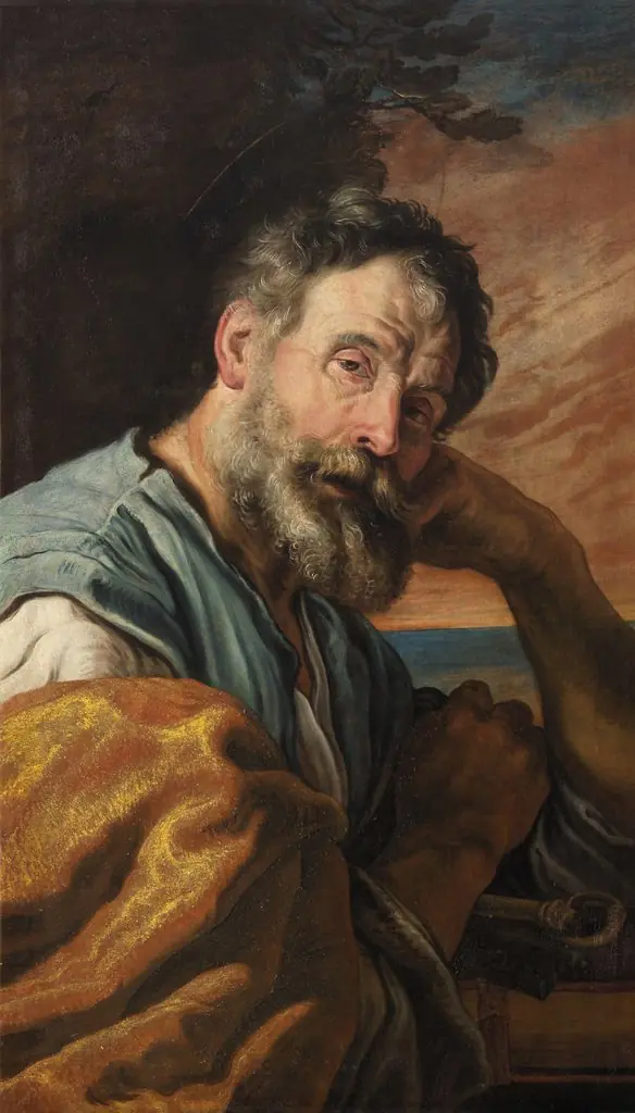 Peter repentant, by Domenico Fetti