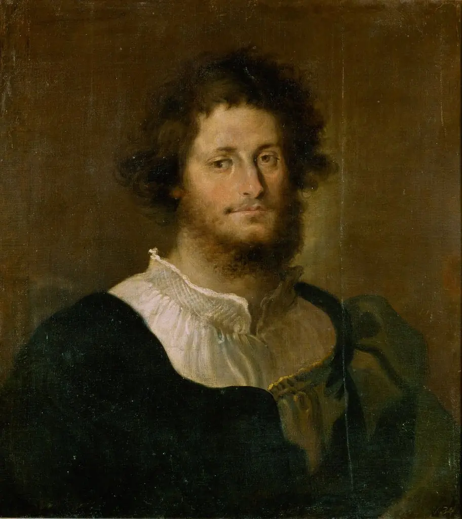 Portrait of a male member of the Gonzaga family, possibly Federico (II) Gonzaga (1500-1540), by Domenico Fetti