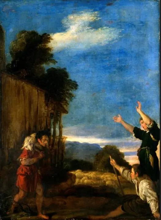 The parable of the lost sheep, by Domenico Fetti