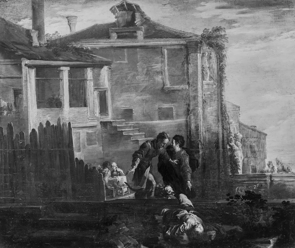 The parable of the wicked wine-growers, by Domenico Fetti, paint, 1616