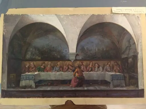 Copy after The Last Supper, Domenico Ghirlandaio in the Chiesa di Ognissanti (Florence), by Domenico Ghirlandaio