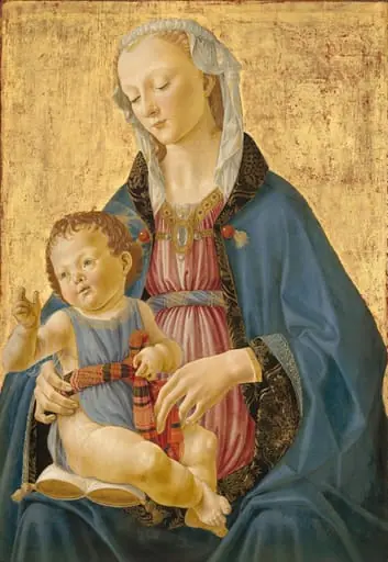 Madonna and Child, by Domenico Ghirlandaio