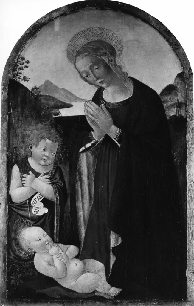 Mary, John and Christ as a Child, by Domenico Ghirlandaio