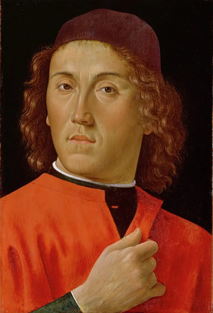 Portrait of a Young Man, by Domenico Ghirlandaio