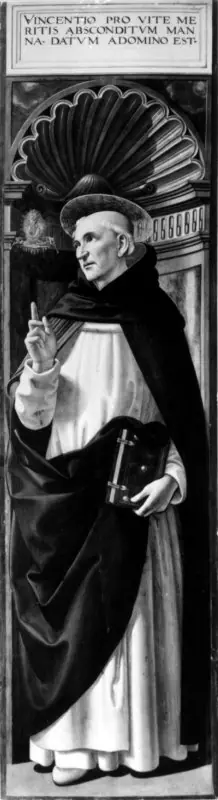 Saint Vincent Ferrer, by Domenico Ghirlandaio
