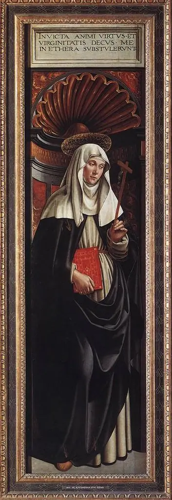 St Catherine of Siena, by Domenico Ghirlandaio