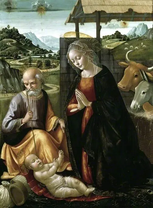 The Nativity, by Domenico Ghirlandaio