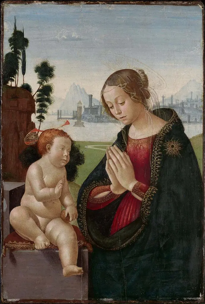 Virgin and Child, by Domenico Ghirlandaio