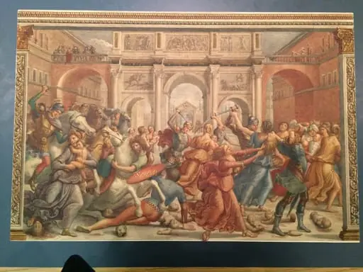 Watercolour, copy after the Massacre of the Innocents, Domenico Ghirlandaio in the Tornabuoni Chapel, Santa Maria Novella (Florence), by Domenico Ghirlandaio