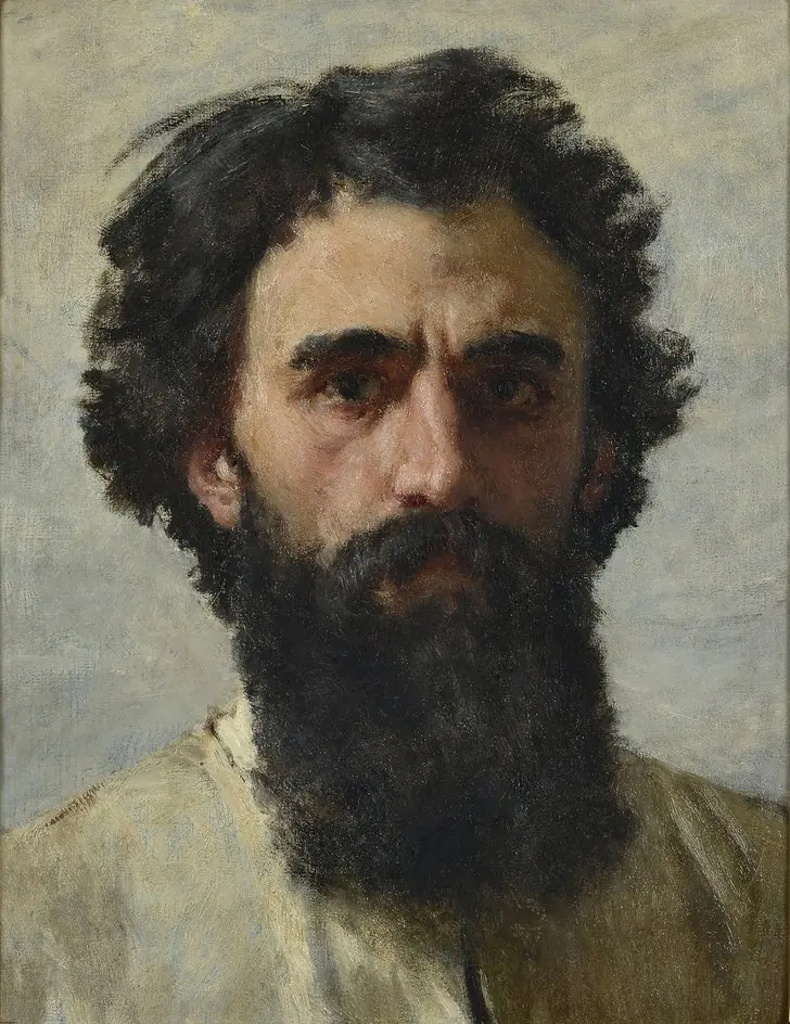 Self-portrait, by Domenico Morelli