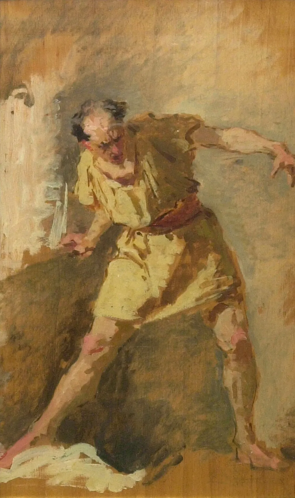 The Gladiator, by Domenico Morelli, unspecified, 1850