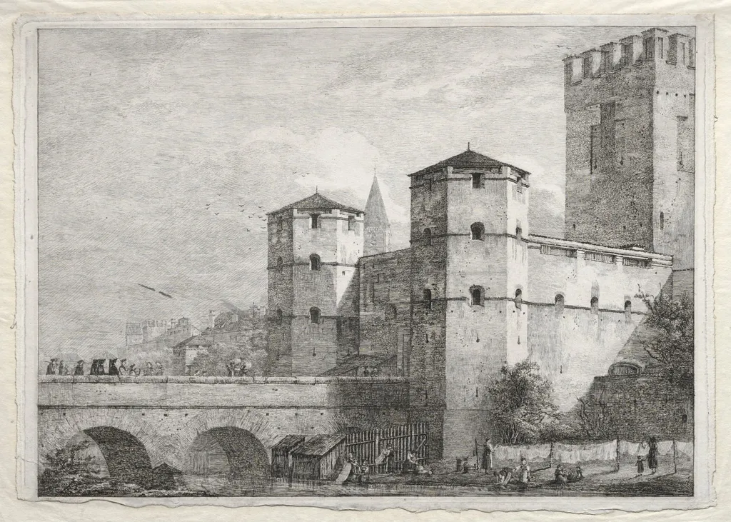 Munich-Hohenschwangau, Bavaria, by Domenico Quaglio the Younger, 1822